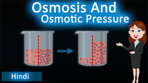 Osmosis and Osmotic Pressure