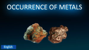 Occurence of metals