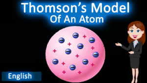 Thomson's model of an atom
